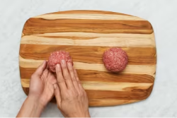 Cooking beef patties